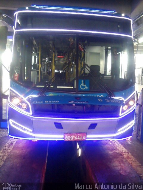 Viação Paratodos > São Jorge > Metropolitana São Paulo > Mobibrasil 6 3180 na cidade de São Paulo, São Paulo, Brasil, por Marco Antonio da Silva. Número da foto: #5584582.