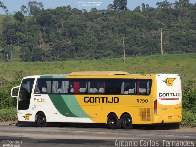 Empresa Gontijo de Transportes 11790 na cidade de João Monlevade, Minas Gerais, Brasil, por Antonio Carlos Fernandes. Número da foto: #5584578.