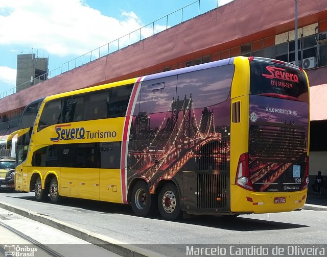 Severo Turismo 1540 na cidade de Rio de Janeiro, Rio de Janeiro, Brasil, por Marcelo Candido de Oliveira. Número da foto: #5584785.