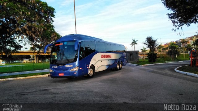 Viação Águia Branca 24830 na cidade de Vitória, Espírito Santo, Brasil, por Nestor dos Santos Roza. Número da foto: #5586472.