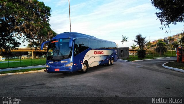 Viação Águia Branca 24830 na cidade de Vitória, Espírito Santo, Brasil, por Nestor dos Santos Roza. ID da foto: 5586472.