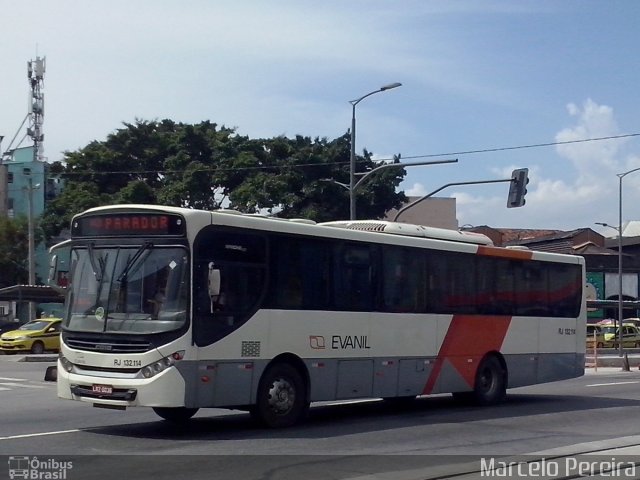 Evanil Transportes e Turismo RJ 132.114 na cidade de Rio de Janeiro, Rio de Janeiro, Brasil, por Marcelo Pereira. ID da foto: 5585758.