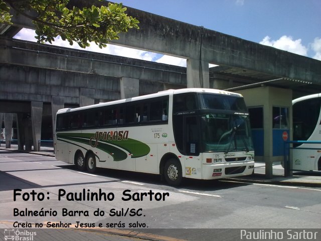 Viação Graciosa 175 na cidade de Curitiba, Paraná, Brasil, por Paulinho Sartor. Número da foto: #5588706.