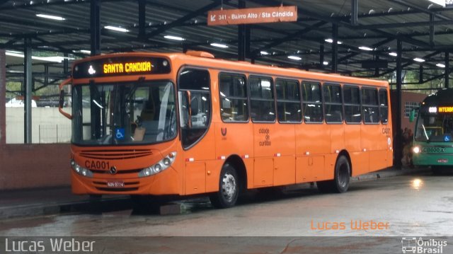 Auto Viação Santo Antônio CA001 na cidade de Curitiba, Paraná, Brasil, por Lucas Weber Calizario. Número da foto: #5588461.
