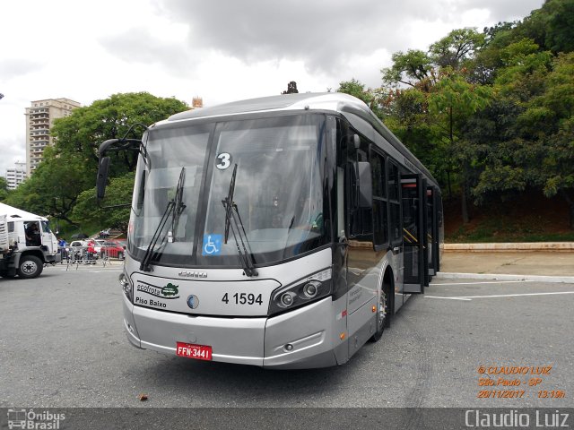 Himalaia Transportes > Ambiental Transportes Urbanos 4 1594 na cidade de São Paulo, São Paulo, Brasil, por Claudio Luiz. ID da foto: 5588028.