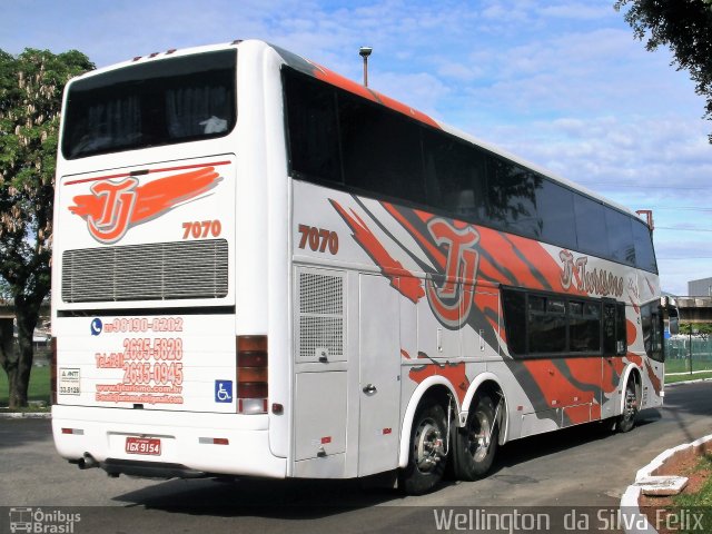 TJ Turismo 7070 na cidade de Vitória, Espírito Santo, Brasil, por Wellington  da Silva Felix. Número da foto: #5588840.