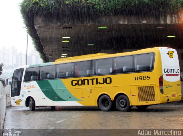 Empresa Gontijo de Transportes 11985 na cidade de Belo Horizonte, Minas Gerais, Brasil, por Adão Raimundo Marcelino. ID da foto: 5588793.