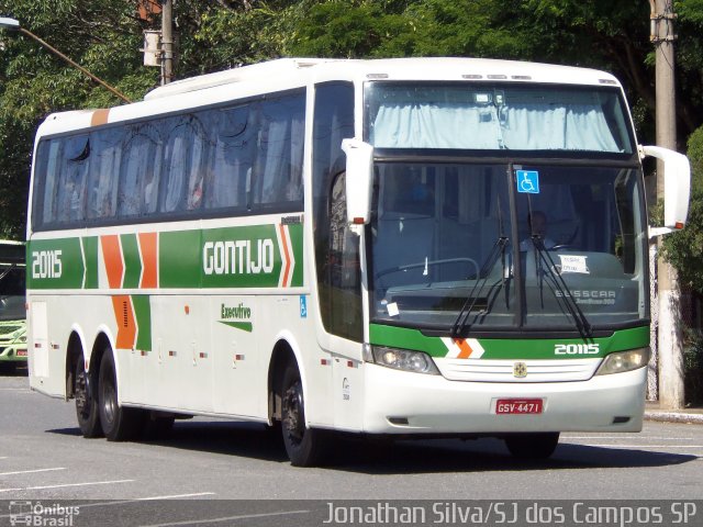 Empresa Gontijo de Transportes 20115 na cidade de São José dos Campos, São Paulo, Brasil, por Jonathan Silva. Número da foto: #5588630.