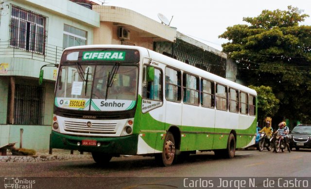 Ônibus Particulares JUK4035 na cidade de Belém, Pará, Brasil, por Carlos Jorge N.  de Castro. ID da foto: 5586969.