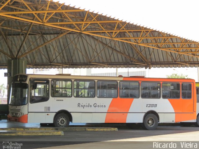 Rápido Goiás 1399 na cidade de Anápolis, Goiás, Brasil, por Ricardo Vieira. ID da foto: 5589155.