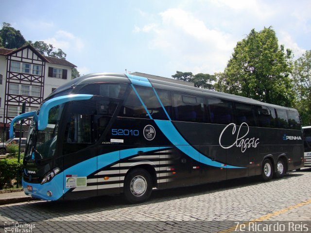 Empresa de Ônibus Nossa Senhora da Penha 52010 na cidade de Petrópolis, Rio de Janeiro, Brasil, por Zé Ricardo Reis. Número da foto: #5587425.