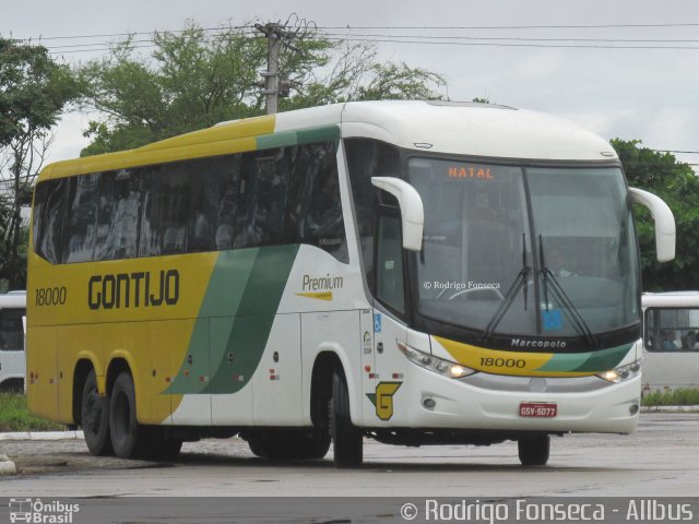 Empresa Gontijo de Transportes 18000 na cidade de Natal, Rio Grande do Norte, Brasil, por Rodrigo Fonseca. ID da foto: 5589177.