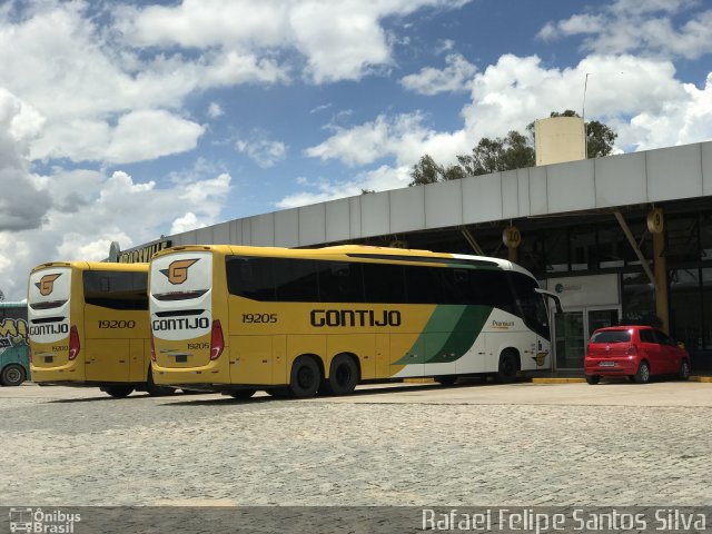 Empresa Gontijo de Transportes 19205 na cidade de Perdões, Minas Gerais, Brasil, por Rafael Felipe Santos Silva. Número da foto: #5586919.
