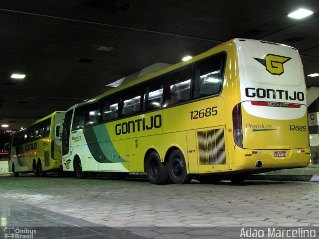 Empresa Gontijo de Transportes 12685 na cidade de Belo Horizonte, Minas Gerais, Brasil, por Adão Raimundo Marcelino. ID da foto: 5588730.