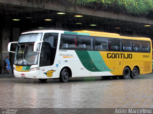 Empresa Gontijo de Transportes 11985 na cidade de Belo Horizonte, Minas Gerais, Brasil, por Adão Raimundo Marcelino. ID da foto: 5588783.