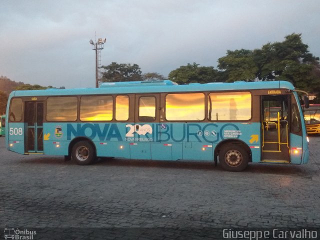 FAOL - Friburgo Auto Ônibus 508 na cidade de Nova Friburgo, Rio de Janeiro, Brasil, por Giuseppe Carvalho. Número da foto: #5586975.