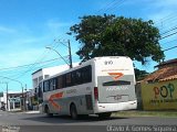 Viação Alvorada 810 na cidade de Guarapari, Espírito Santo, Brasil, por Otávio Augusto Gomes Siqueira. Número da foto: #:id.