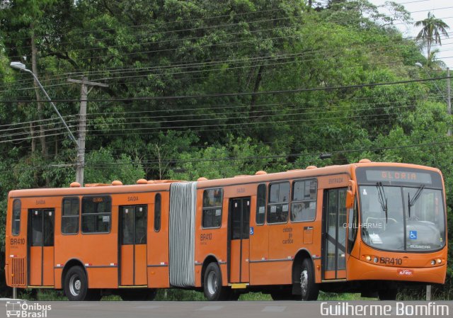 Transporte Coletivo Glória BR410 na cidade de Curitiba, Paraná, Brasil, por Guilherme Bomfim. Número da foto: #5541871.