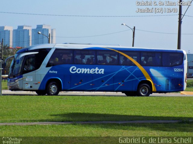 Viação Cometa 12204 na cidade de Jundiaí, São Paulo, Brasil, por Gabriel Giacomin de Lima. Número da foto: #5540818.