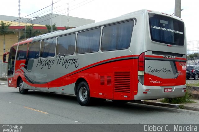 Empresa de Ônibus Pássaro Marron 5033 na cidade de Barueri, São Paulo, Brasil, por Cleber C.  Moreira. Número da foto: #5541912.