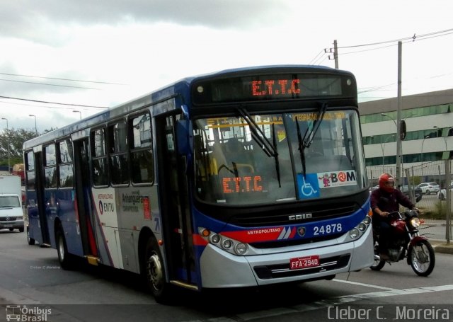 Empresa de Transportes e Turismo Carapicuiba 24.878 na cidade de Barueri, São Paulo, Brasil, por Cleber C. Moreira. Número da foto: #5541996.