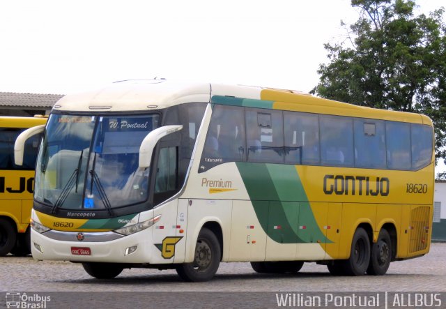Empresa Gontijo de Transportes 18620 na cidade de Messias, Alagoas, Brasil, por Willian Pontual. Número da foto: #5541001.