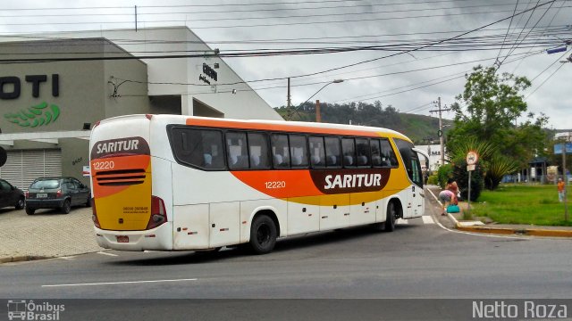 Saritur - Santa Rita Transporte Urbano e Rodoviário 12220 na cidade de Juiz de Fora, Minas Gerais, Brasil, por Nestor dos Santos Roza. Número da foto: #5542275.