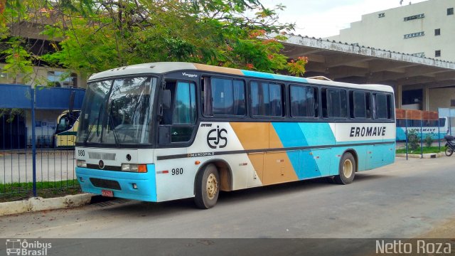 Transporte Coletivo Eromave 980 na cidade de Muriaé, Minas Gerais, Brasil, por Nestor dos Santos Roza. Número da foto: #5542254.