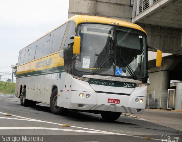 RodeRotas - Rotas de Viação do Triângulo 12611 na cidade de Campinas, São Paulo, Brasil, por Sergio Moreira Gomes da Silva. ID da foto: 5541406.