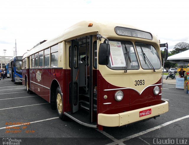 CMTC - Companhia Municipal de Transportes Coletivos 3093 na cidade de São Paulo, São Paulo, Brasil, por Claudio Luiz. Número da foto: #5541525.