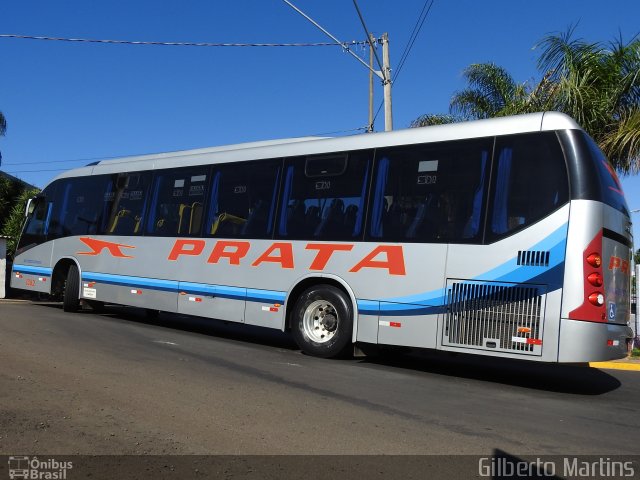 Expresso de Prata 1362 na cidade de Bauru, São Paulo, Brasil, por Gilberto Martins. ID da foto: 5541108.