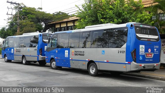 Transcooper > Norte Buss 2 6121 na cidade de São Paulo, São Paulo, Brasil, por Luciano Ferreira da Silva. ID da foto: 5590617.