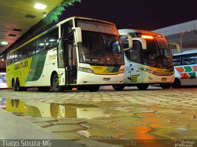 Empresa Gontijo de Transportes 12155 na cidade de Belo Horizonte, Minas Gerais, Brasil, por Tiago Wenceslau de Souza. ID da foto: 5590063.