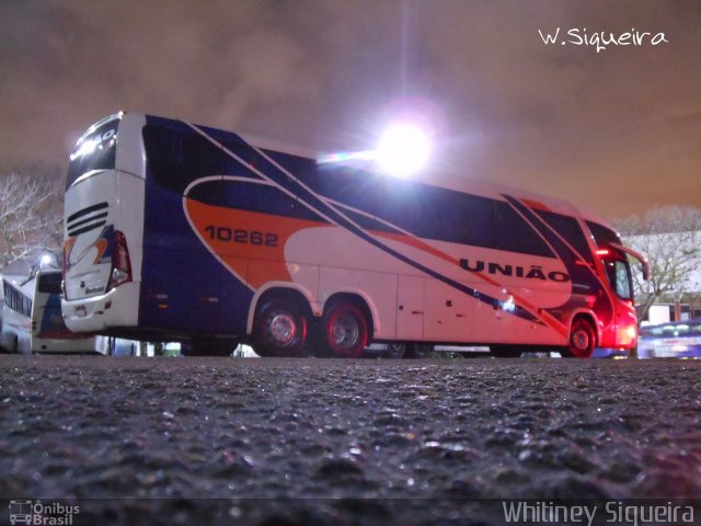 Expresso União 10262 na cidade de Vitória, Espírito Santo, Brasil, por Whitiney Siqueira. Número da foto: #5590029.