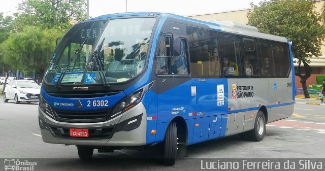 Transcooper > Norte Buss 2 6302 na cidade de São Paulo, São Paulo, Brasil, por Luciano Ferreira da Silva. ID da foto: 5590705.