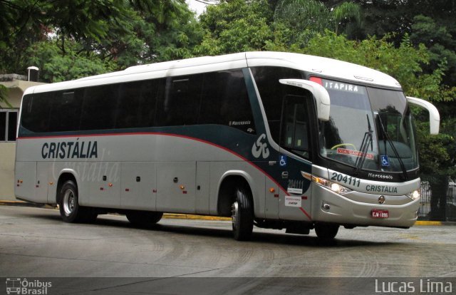 Expresso Cristália 204111 na cidade de São Paulo, São Paulo, Brasil, por Lucas Lima. Número da foto: #5591049.