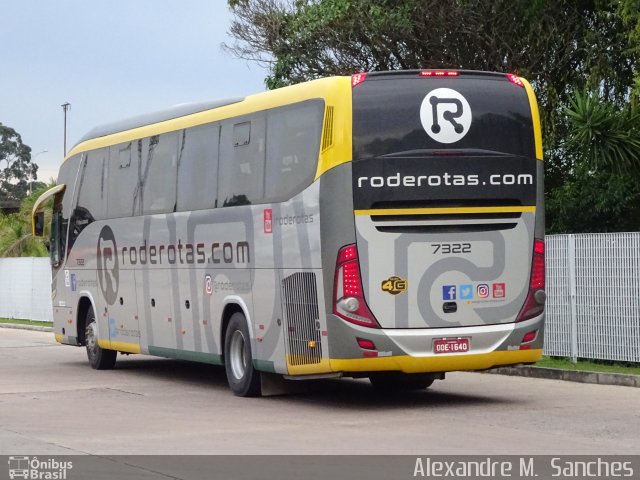 RodeRotas - Rotas de Viação do Triângulo 7322 na cidade de Curitiba, Paraná, Brasil, por Alexandre M.  Sanches. ID da foto: 5591330.