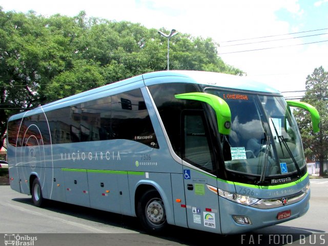 Viação Garcia 7526 na cidade de Sorocaba, São Paulo, Brasil, por Flavio Alberto Fernandes. ID da foto: 5591235.