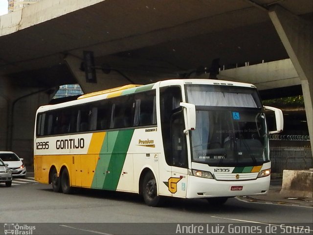 Empresa Gontijo de Transportes 12335 na cidade de Belo Horizonte, Minas Gerais, Brasil, por André Luiz Gomes de Souza. Número da foto: #5591129.