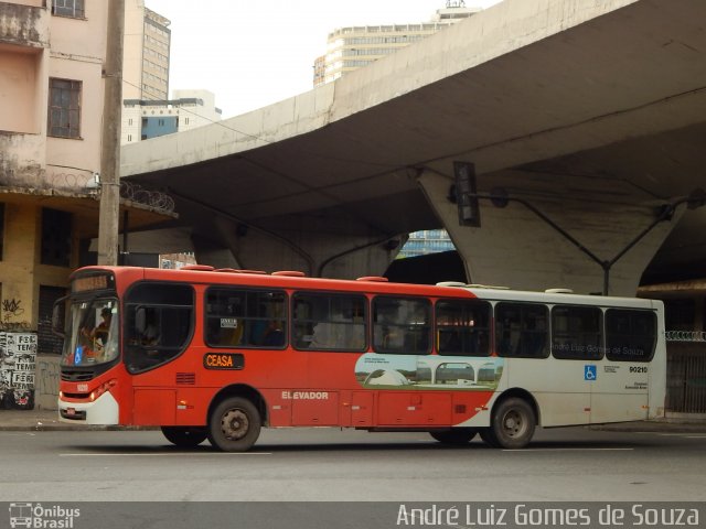 Saritur - Santa Rita Transporte Urbano e Rodoviário 90210 na cidade de Belo Horizonte, Minas Gerais, Brasil, por André Luiz Gomes de Souza. Número da foto: #5593059.