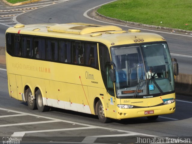 Viação Itapemirim 8841 na cidade de Lavrinhas, São Paulo, Brasil, por Jhonatan Diego da Silva Trevisan. Número da foto: #5593896.