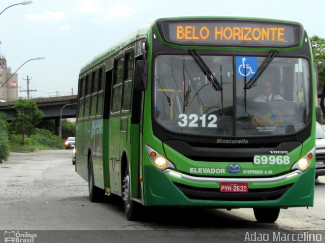 Viação Santa Edwiges 69968 na cidade de Belo Horizonte, Minas Gerais, Brasil, por Adão Raimundo Marcelino. Número da foto: #5593954.