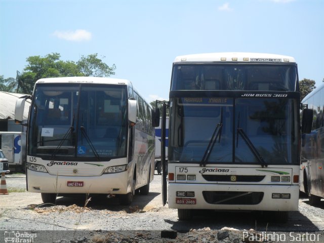 Viação Graciosa 175 na cidade de Joinville, Santa Catarina, Brasil, por Paulinho Sartor. Número da foto: #5593374.