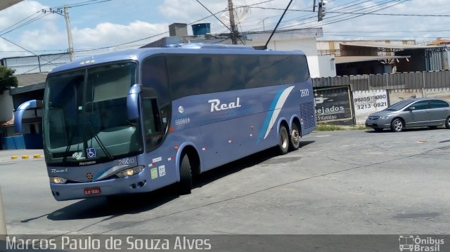 Real Brasil 2600 na cidade de Divinópolis, Minas Gerais, Brasil, por Marcos Paulo de Souza Alves. ID da foto: 5593252.