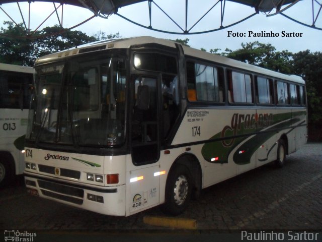 Viação Graciosa 174 na cidade de Joinville, Santa Catarina, Brasil, por Paulinho Sartor. Número da foto: #5593364.