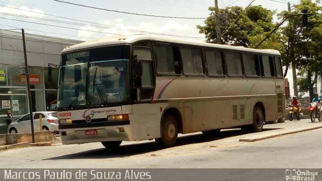 Gasparzinho Turismo 4009 na cidade de Divinópolis, Minas Gerais, Brasil, por Marcos Paulo de Souza Alves. Número da foto: #5593955.