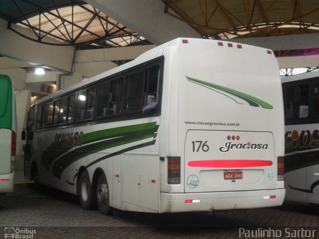 Viação Graciosa 176 na cidade de Joinville, Santa Catarina, Brasil, por Paulinho Sartor. Número da foto: #5596073.