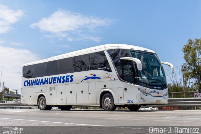 Transportes Chihuahuenses 2132 na cidade de Huehuetoca, Estado de México, México, por Omar Ramírez Thor2102. Número da foto: #5595986.