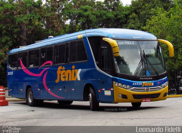 Rápido Expresso Fênix Viação 35525 na cidade de São Paulo, São Paulo, Brasil, por Leonardo Fidelli. ID da foto: 5596049.