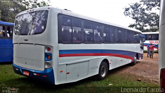 Brubuss Transportes 0198 na cidade de Tambaú, São Paulo, Brasil, por Leonardo Carola. Número da foto: #5595969.